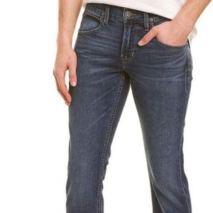 HUDSON BRYON FIVE POCKET STRAIGHT LEG JEANS